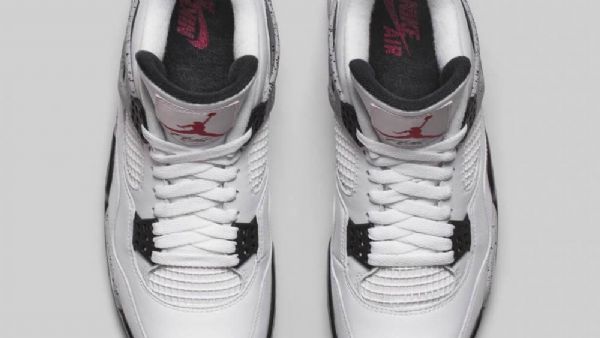 Nike Air Jordan 4 Og Kengät Miehille Valkoinen