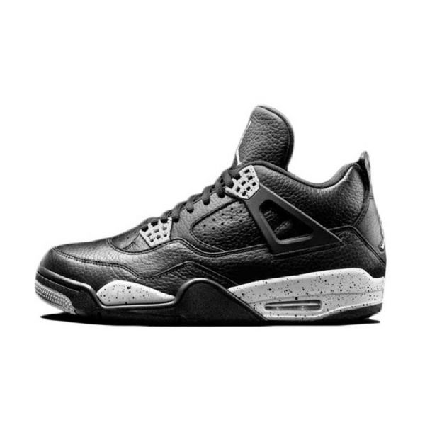 Nike Air Jordan 4 Oreo Kengät Miehille Musta