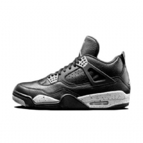 Nike Air Jordan 4 Oreo Kengät Miehille Musta