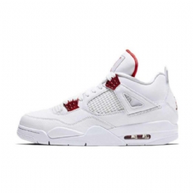 Nike Air Jordan 4 Pack Kengät Naisille Valkoinen Punainen