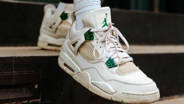 Nike Air Jordan 4 Pack Kengät Naisille Vihreä