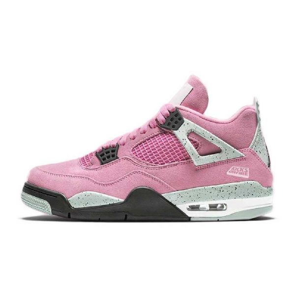 Nike Air Jordan 4 Pehmeät Kengät Naisille Vaaleanpunainen