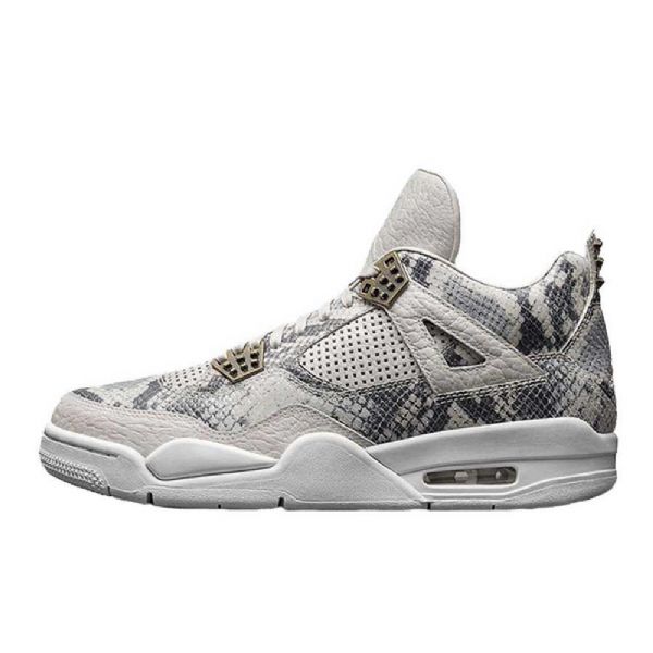 Nike Air Jordan 4 Premium Kengät Miehille Harmaa