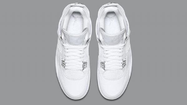 Nike Air Jordan 4 Pure Money Kengät Miehille Valkoiset