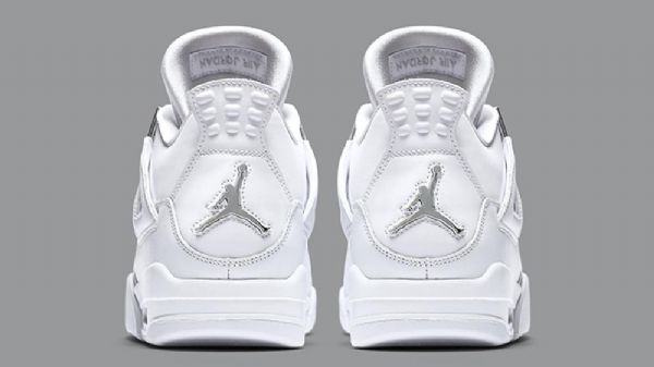 Nike Air Jordan 4 Pure Money Kengät Miehille Valkoiset