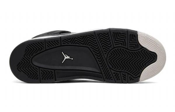 Nike Air Jordan 4 Retro Bg Koripallokengät Miehille Musta