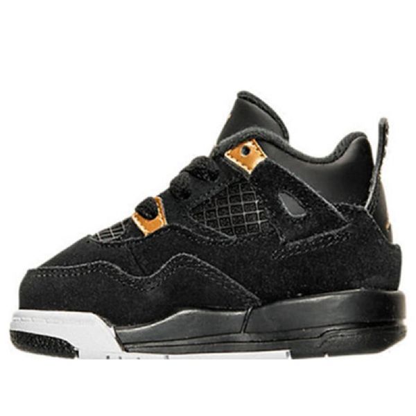 Nike Air Jordan 4 Retro Bt Kengät Lapsille Valkoinen Musta