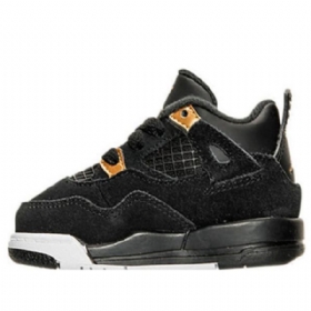 Nike Air Jordan 4 Retro Bt Kengät Lapsille Valkoinen Musta