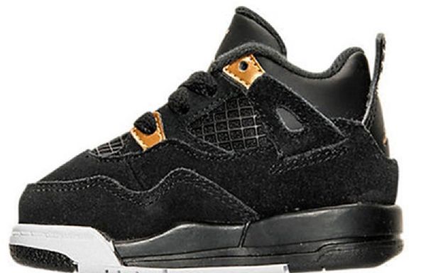 Nike Air Jordan 4 Retro Bt Kengät Lapsille Valkoinen Musta