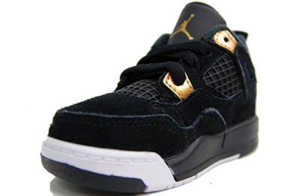 Nike Air Jordan 4 Retro Bt Kengät Lapsille Valkoinen Musta