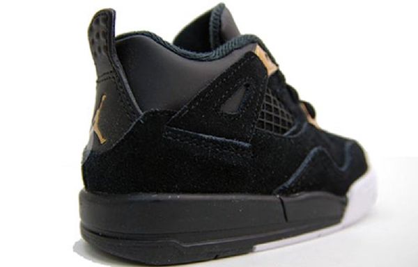 Nike Air Jordan 4 Retro Bt Kengät Lapsille Valkoinen Musta