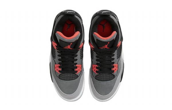 Nike Air Jordan 4 Retro Gs Koripallokengät Miehille Harmaa