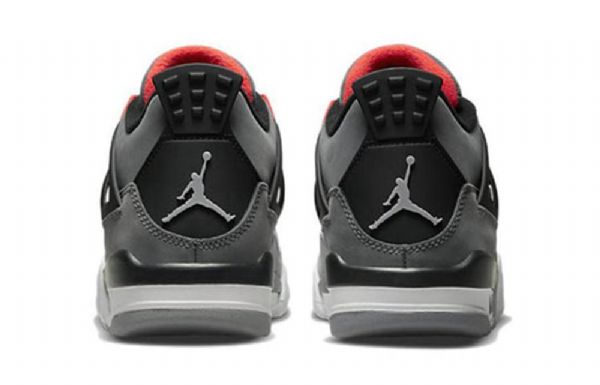 Nike Air Jordan 4 Retro Gs Koripallokengät Miehille Harmaa