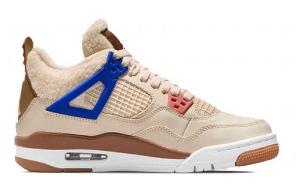 Nike Air Jordan 4 Retro Gs Koripallokengät Miehille Khaki