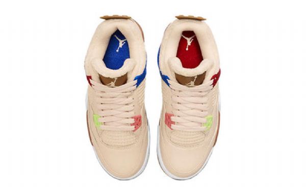 Nike Air Jordan 4 Retro Gs Koripallokengät Miehille Khaki