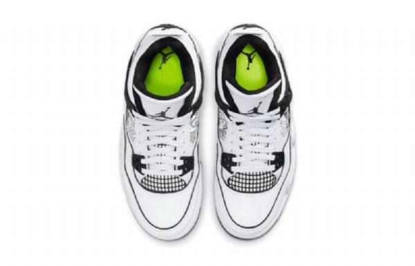 Nike Air Jordan 4 Retro Gs Koripallokengät Miehille Valkoinen