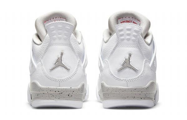 Nike Air Jordan 4 Retro Gs Koripallokengät Miehille Valkoinen