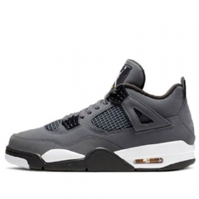 Nike Air Jordan 4 Retro Koripallokengät Miehille Harmaa