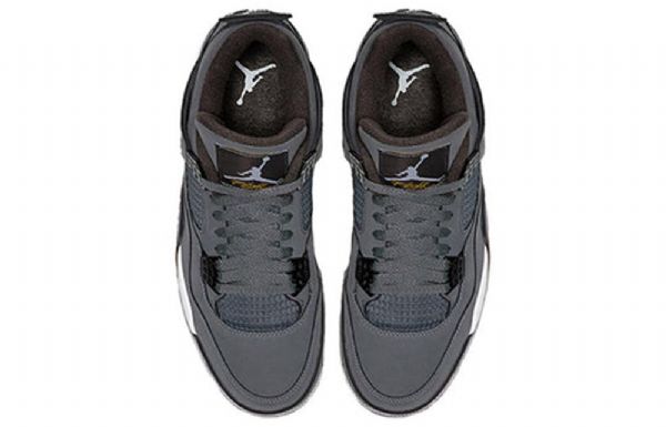 Nike Air Jordan 4 Retro Koripallokengät Miehille Harmaa