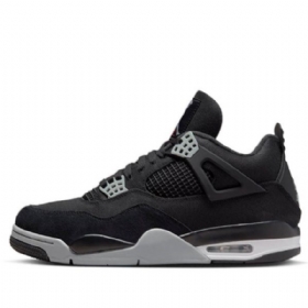 Nike Air Jordan 4 Retro Koripallokengät Miehille Mustat
