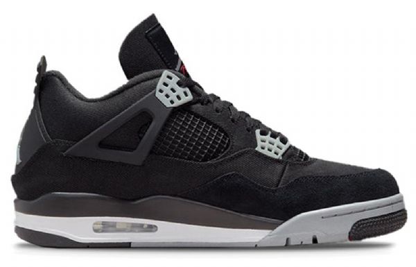 Nike Air Jordan 4 Retro Koripallokengät Miehille Mustat