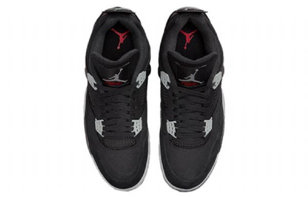 Nike Air Jordan 4 Retro Koripallokengät Miehille Mustat