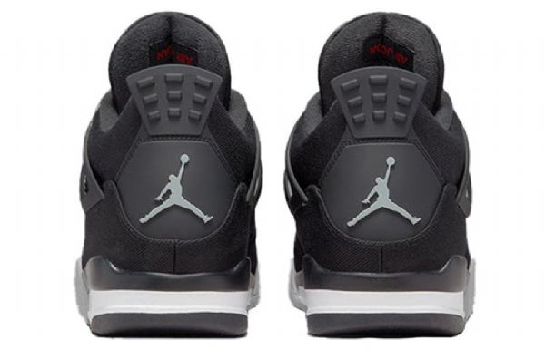 Nike Air Jordan 4 Retro Koripallokengät Miehille Mustat