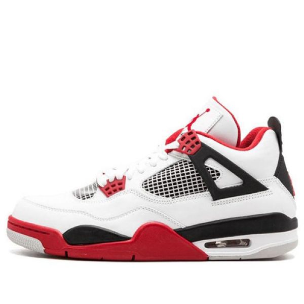 Nike Air Jordan 4 Retro Koripallokengät Miehille Punainen