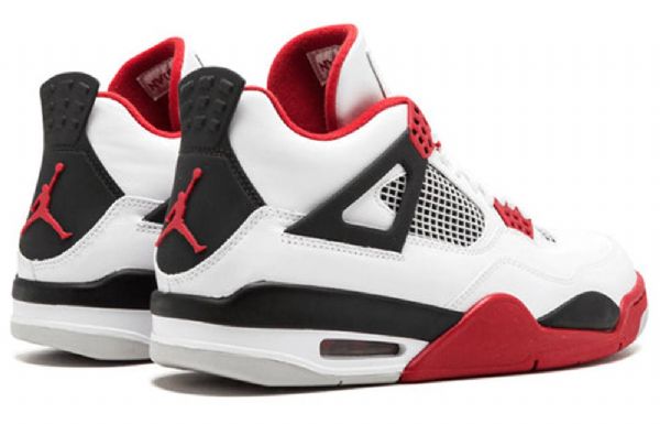 Nike Air Jordan 4 Retro Koripallokengät Miehille Punainen