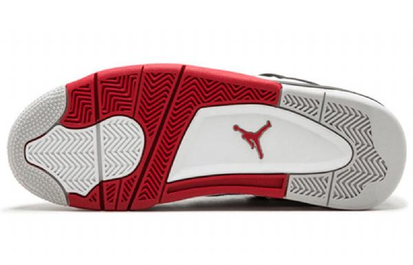 Nike Air Jordan 4 Retro Koripallokengät Miehille Punainen