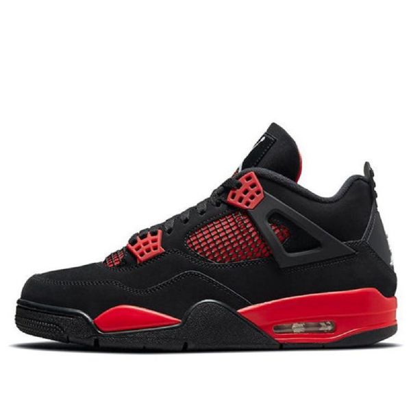 Nike Air Jordan 4 Retro Koripallokengät Miehille Punainen