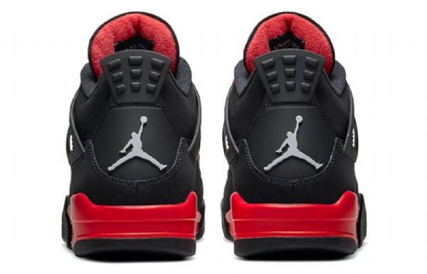 Nike Air Jordan 4 Retro Koripallokengät Miehille Punainen