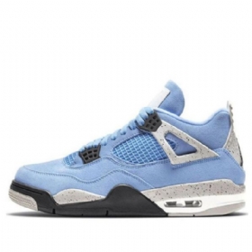 Nike Air Jordan 4 Retro Koripallokengät Miehille Siniset