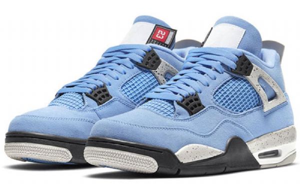 Nike Air Jordan 4 Retro Koripallokengät Miehille Siniset