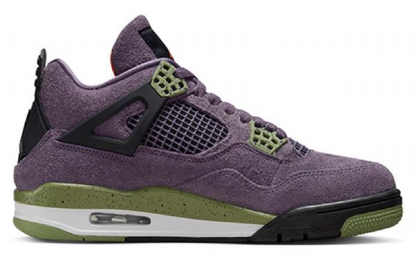 Nike Air Jordan 4 Retro Koripallokengät Miehille Violetti