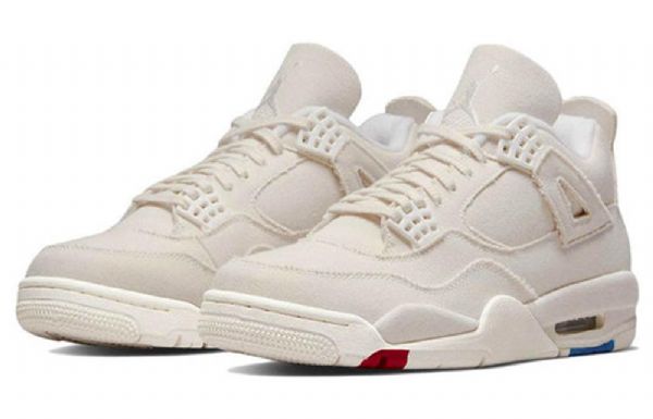 Nike Air Jordan 4 Retro Koripallokengät Naisille Khaki