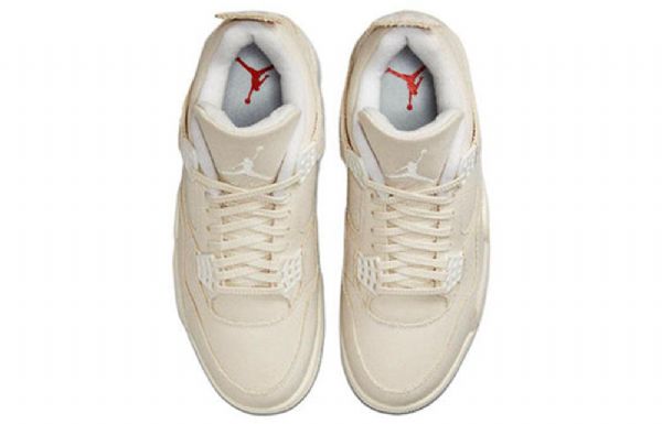 Nike Air Jordan 4 Retro Koripallokengät Naisille Khaki