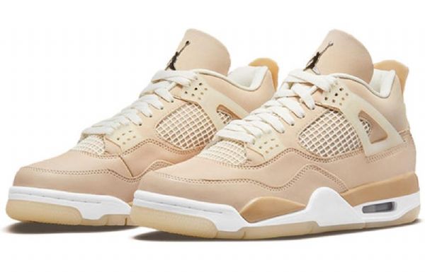 Nike Air Jordan 4 Retro Koripallokengät Naisille Khaki