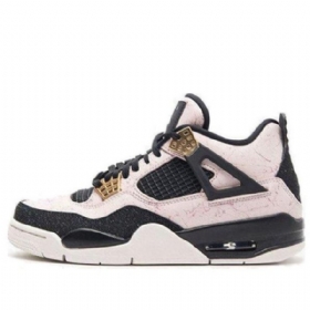 Nike Air Jordan 4 Retro Koripallokengät Naisille Mustat