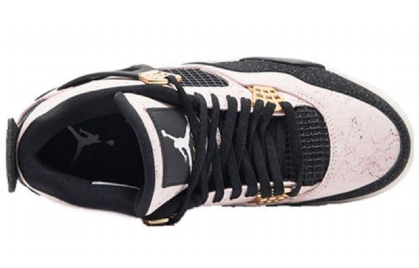 Nike Air Jordan 4 Retro Koripallokengät Naisille Mustat