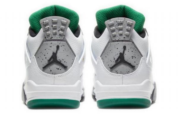 Nike Air Jordan 4 Retro Koripallokengät Naisille Valkoinen Vihreä