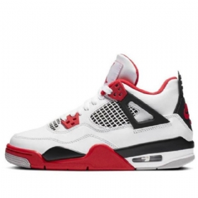Nike Air Jordan 4 Retro Og Gs Koripallokengät Miehille Punainen