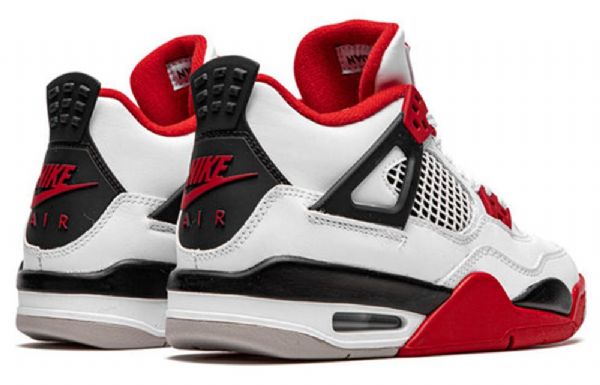 Nike Air Jordan 4 Retro Og Gs Koripallokengät Miehille Punainen