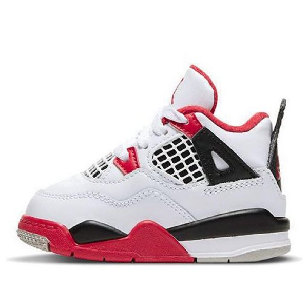 Nike Air Jordan 4 Retro Og Td Kengät Lapsille Punainen