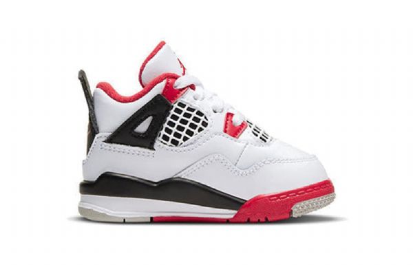 Nike Air Jordan 4 Retro Og Td Kengät Lapsille Punainen