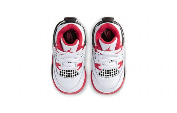 Nike Air Jordan 4 Retro Og Td Kengät Lapsille Punainen