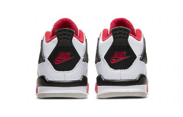 Nike Air Jordan 4 Retro Og Td Kengät Lapsille Punainen