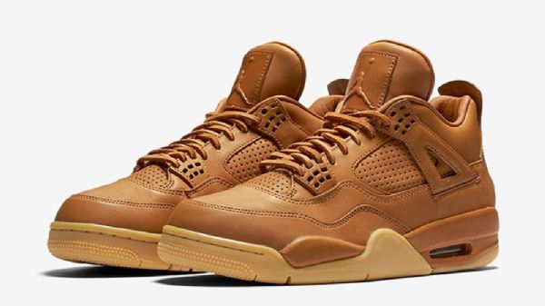 Nike Air Jordan 4 Retro Premium Ginger Kengät Miesten Ruskeat