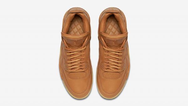 Nike Air Jordan 4 Retro Premium Ginger Kengät Miesten Ruskeat