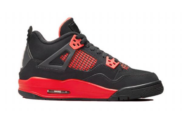 Nike Air Jordan 4 Retro Ps Koripallokengät Miehille Punainen